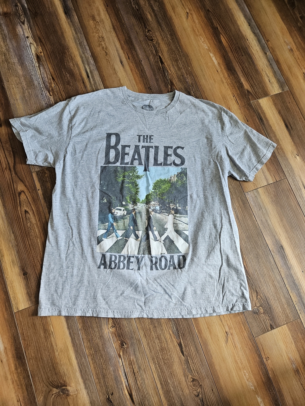 The Beatles Abbey Road Graphic Tee - Gray